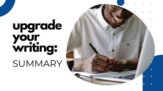 How to write a summary English course